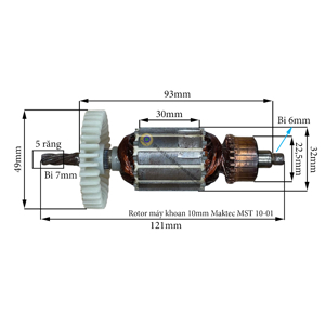 Máy khoan điện Master MST 10-01