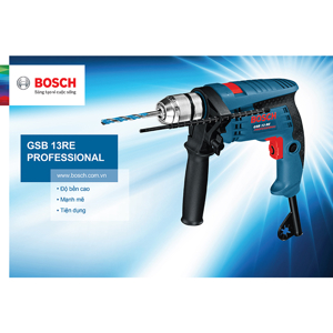 Máy khoan động lực Bosch GSB 550 set 100 món