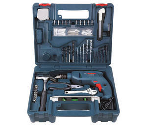 Máy khoan động lực Bosch GSB 550 set 100 món