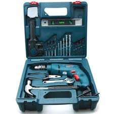 Máy khoan động lực Bosch GSB 550 set 100 món
