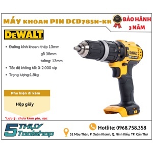 Máy khoan động lực pin Dewalt DCD785N