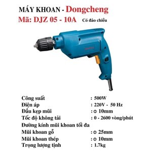 Máy khoan Dongcheng DJZ05-10A