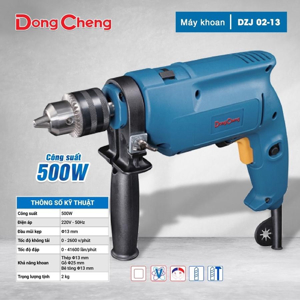 Máy khoan Dongcheng DZJ02-13