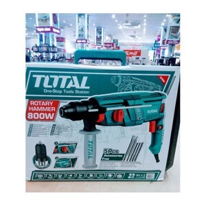 Máy khoan đục 3 chức năng Total TH308266-2