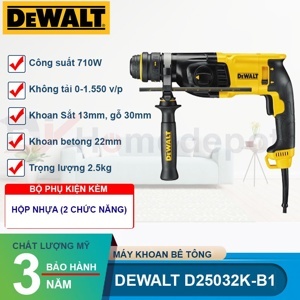 Máy khoan đục bê tông SDS Dewalt D25032K