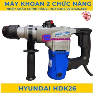 Máy khoan đục Hyundai HDK26