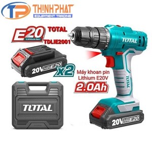 Máy khoan dùng pin 20V Total TDLIE2001