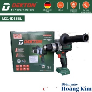 Máy khoan dùng pin Dekton M21-ID13BL