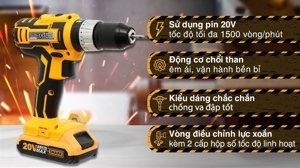 Máy khoan dùng pin Ingco CIDLI2002