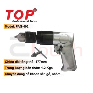 Máy khoan hơi 10mm Top PAG-402