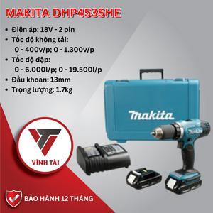 Máy khoan Makita DHP453SHE (18V)