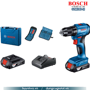 Máy khoan pin 18V Bosch GSR 185-LI (1 pin)