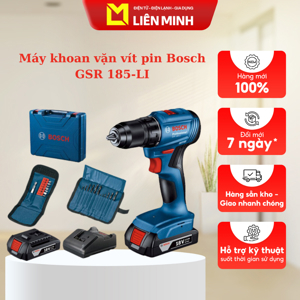 Máy khoan pin 18V Bosch GSR 185-LI