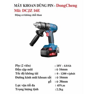 Máy khoan pin Dongcheng DCJZ16E