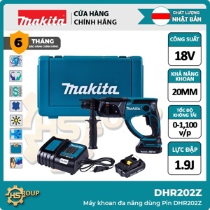 Máy khoan pin Makita DHR202SYE