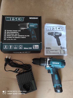 Máy khoan pin Wesco WS2547