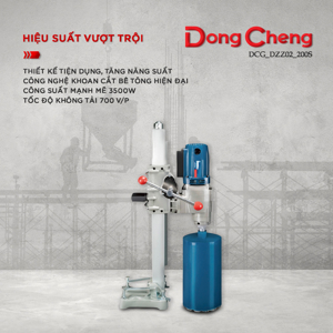 Máy khoan rút lõi Dongcheng DZZ02 - 200S