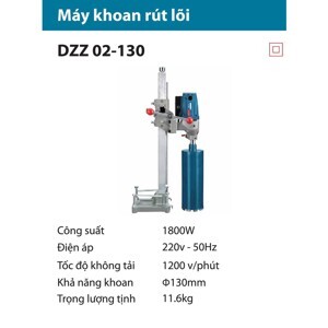 Máy khoan rút lõi Dongcheng DZZ02-130