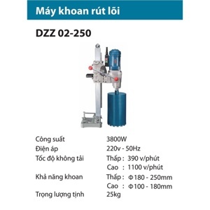 Máy khoan rút lõi Dongcheng DZZ02 - 250