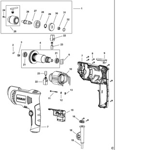 Máy khoan sắt Stanley SDR3006