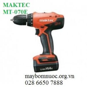 Máy khoan và vặn vít chạy pin Maktec MT070E