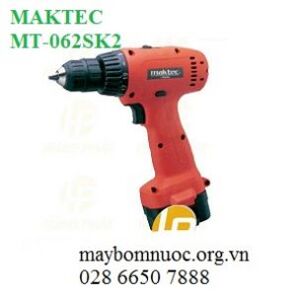 Máy khoan vặn vít chạy pin Maktec MT062SK2 (Cam phối đen)