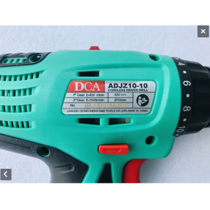 Máy khoan vặn 12V vít dùng pin DCA ADJZ10-10