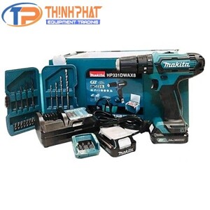 Máy khoan vặn vít dùng pin 12V Makita HP331DWAX8