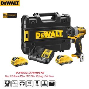 Máy khoan vặn vít dùng pin 12V Dewalt DCF601D1