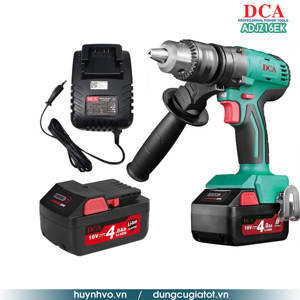 Máy khoan vặn vít dùng pin 18V DCA ADJZ16EK