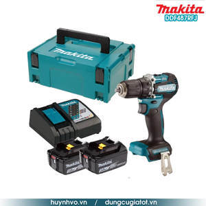 Máy khoan vặn vít dùng pin 18V Makita DDF487RFJ