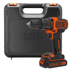 Máy khoan vặn vít dùng pin 18V Black Decker BDCHD18K