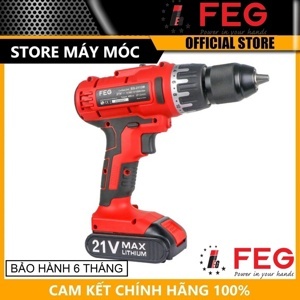 Máy khoan vặn vít dùng pin 21V FEG EG-2113M