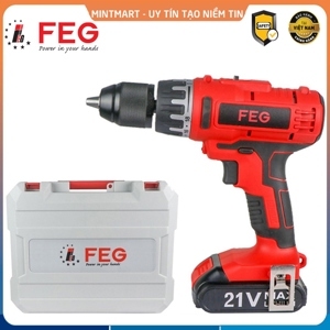 Máy khoan vặn vít dùng pin 21V FEG EG-2113M