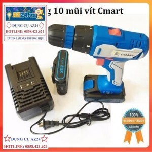 Máy khoan vặn vít dùng pin C-Mart W0023