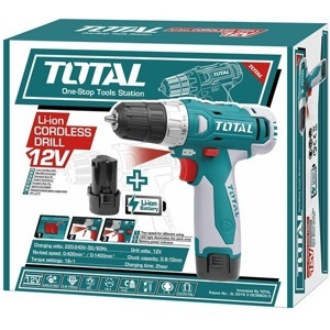 Máy khoan vặn vít dùng pin Li-ion Total TDLI228120-1