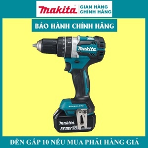 Máy khoan vặn vít dùng pin Makita DDF484RFE - 18V