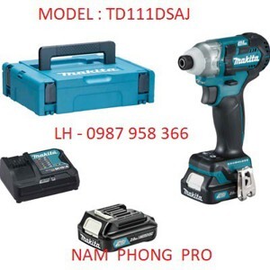 Máy khoan vặn vít dùng pin Makita 12V TD111DSAJ