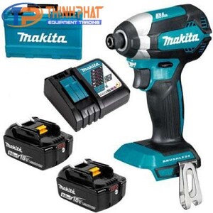 Máy khoan vặn vít dùng pin Makita DTD153RTE 18V