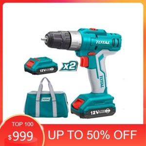 Máy khoan vặn vít dùng pin Total TDLI1222 12V
