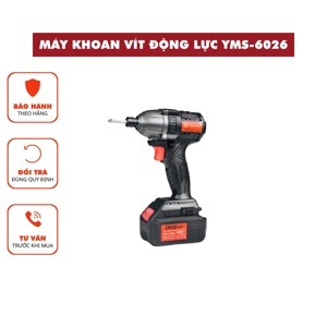 Máy khoan vặn vít dùng pin Yamasu YMS-6026