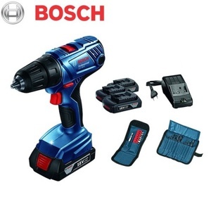 Máy khoan vặn vít pin 18V/1.5Ah kèm phụ kiện Bosch 06019F81K1