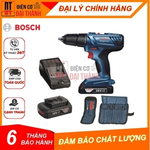 Máy khoan vặn vít pin 18V/1.5Ah Bosch 06019F83K1