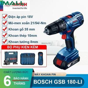 Máy khoan vặn vít pin 18V/1.5Ah Bosch 06019F83K1