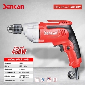 Máy khoan vặn vít Sencan 531029