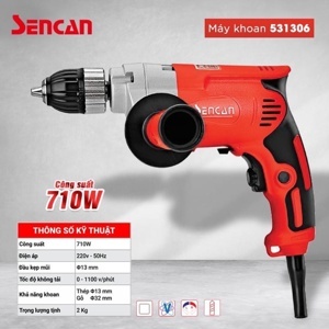 Máy khoan vặn vít Sencan 531306