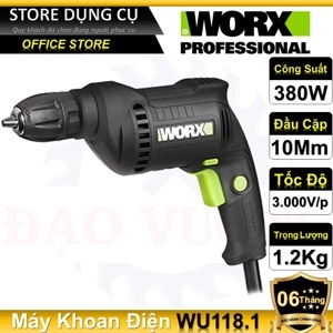 Máy khoan Worx WU118.1