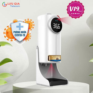 Máy khử khuẩn và đo thân nhiệt V19Pro-VN