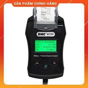 Máy kiểm tra bình ắc qui và in dữ liệu BT797