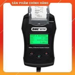 Máy kiểm tra bình ắc qui và in dữ liệu BT797